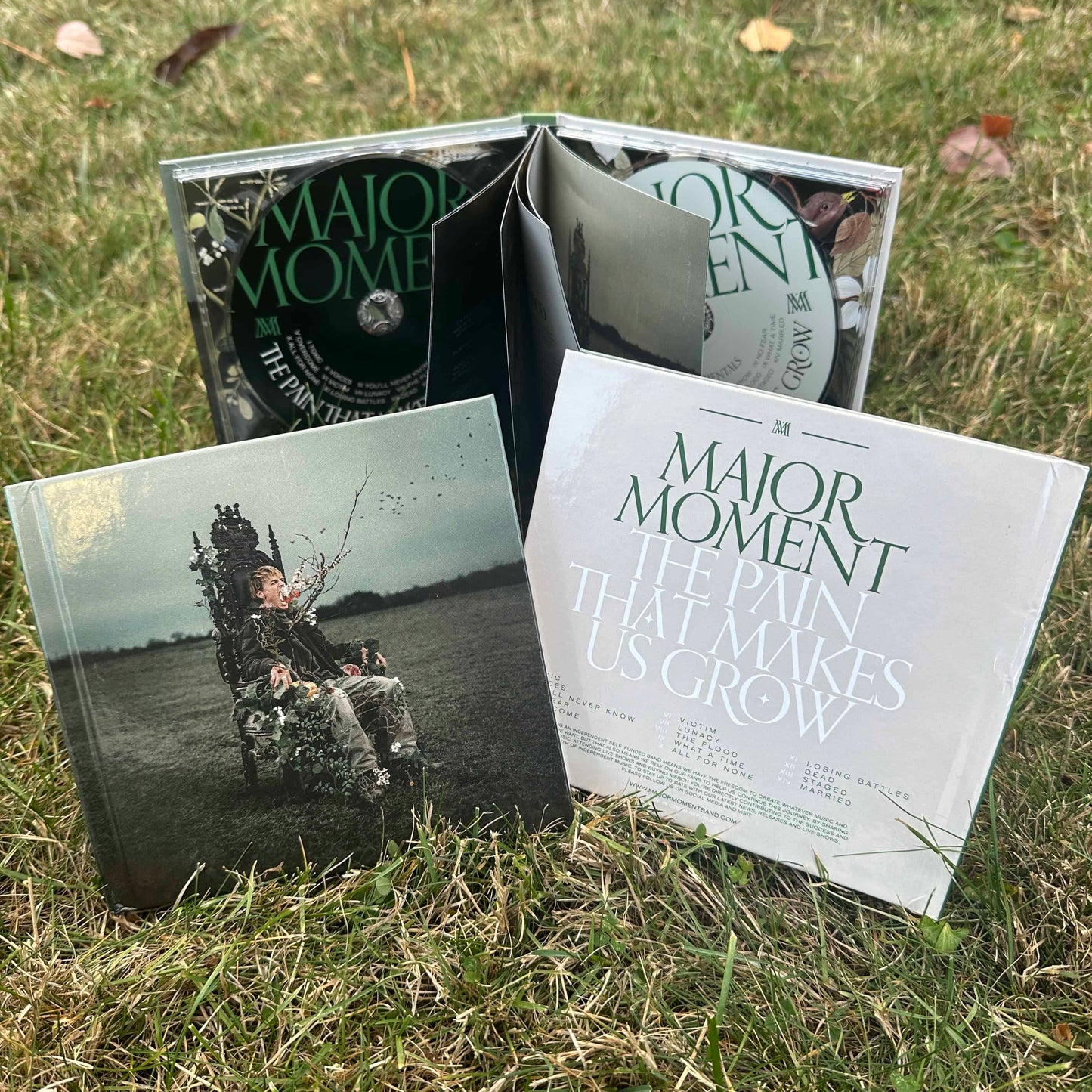 "The Pain That Makes Us Grow" Deluxe Double CD Book