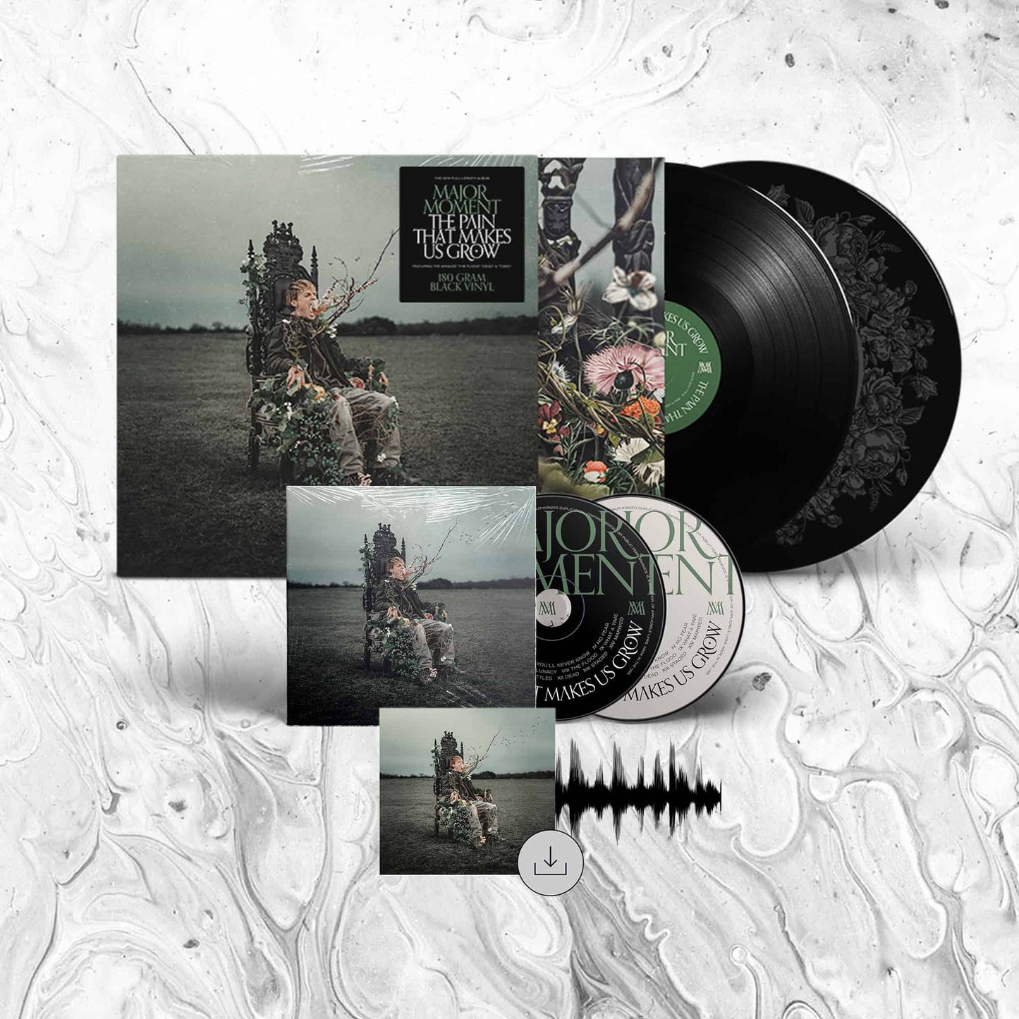 Double Vinyl + Deluxe Double CD + Download Bundle