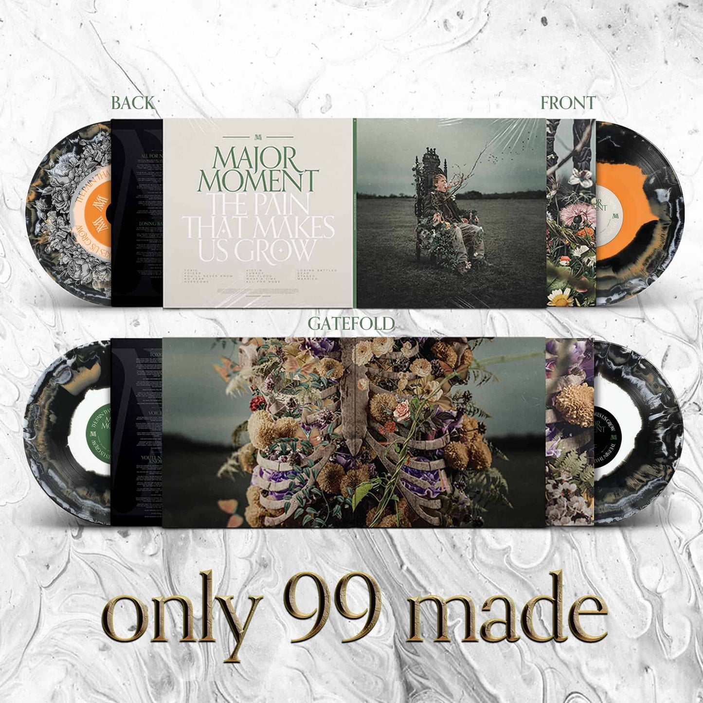 ALL IN BUNDLE - "The Pain That Makes Us Grow" Double Vinyl