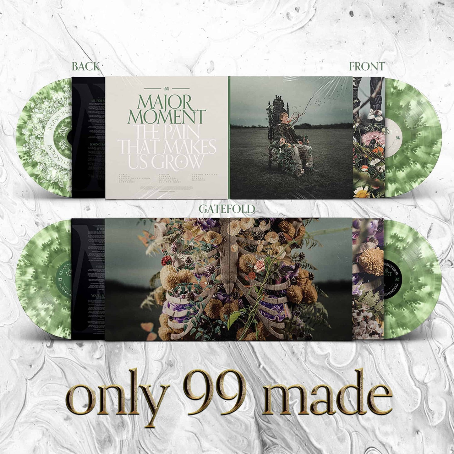 ALL IN BUNDLE - "The Pain That Makes Us Grow" Double Vinyl