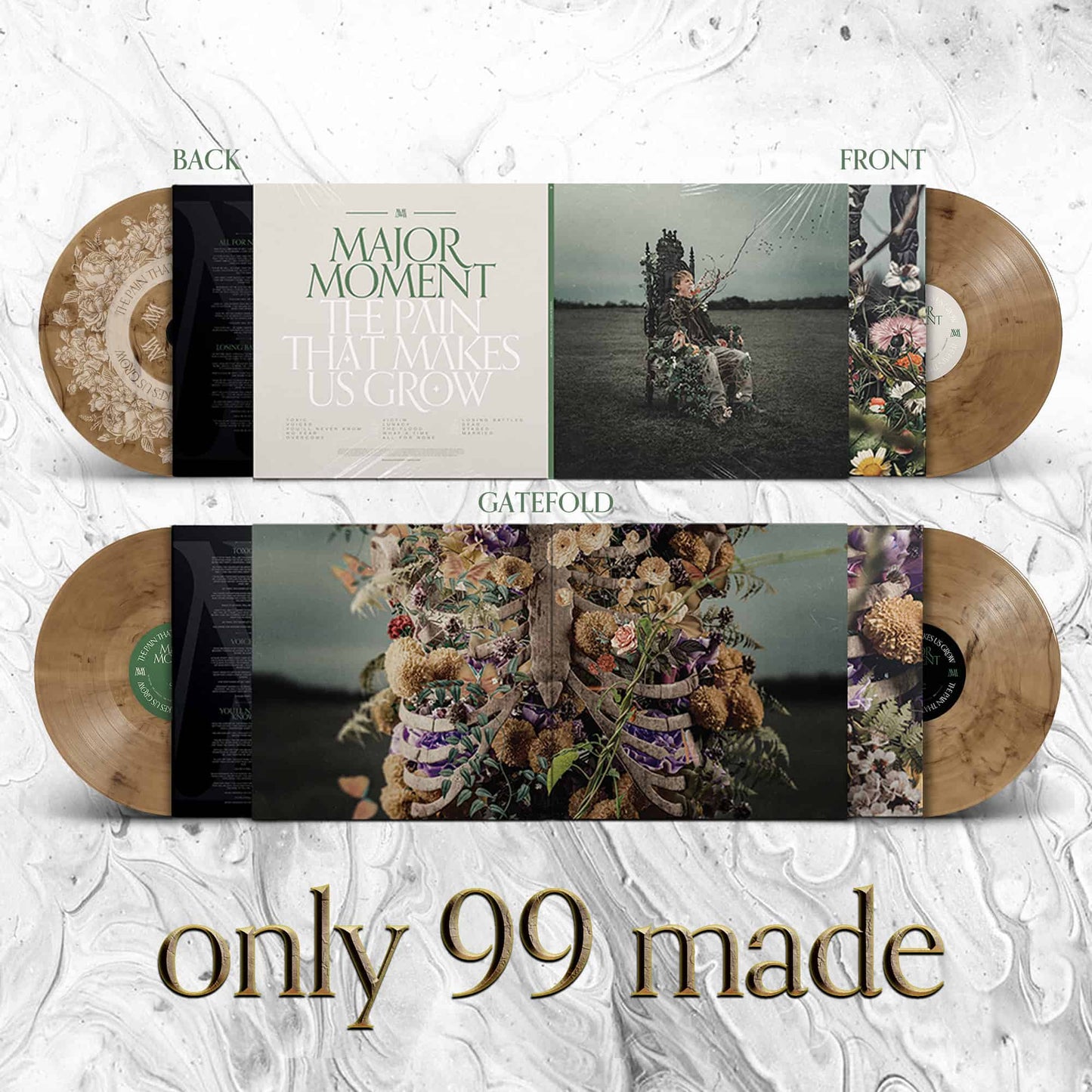 ALL IN BUNDLE - "The Pain That Makes Us Grow" Double Vinyl