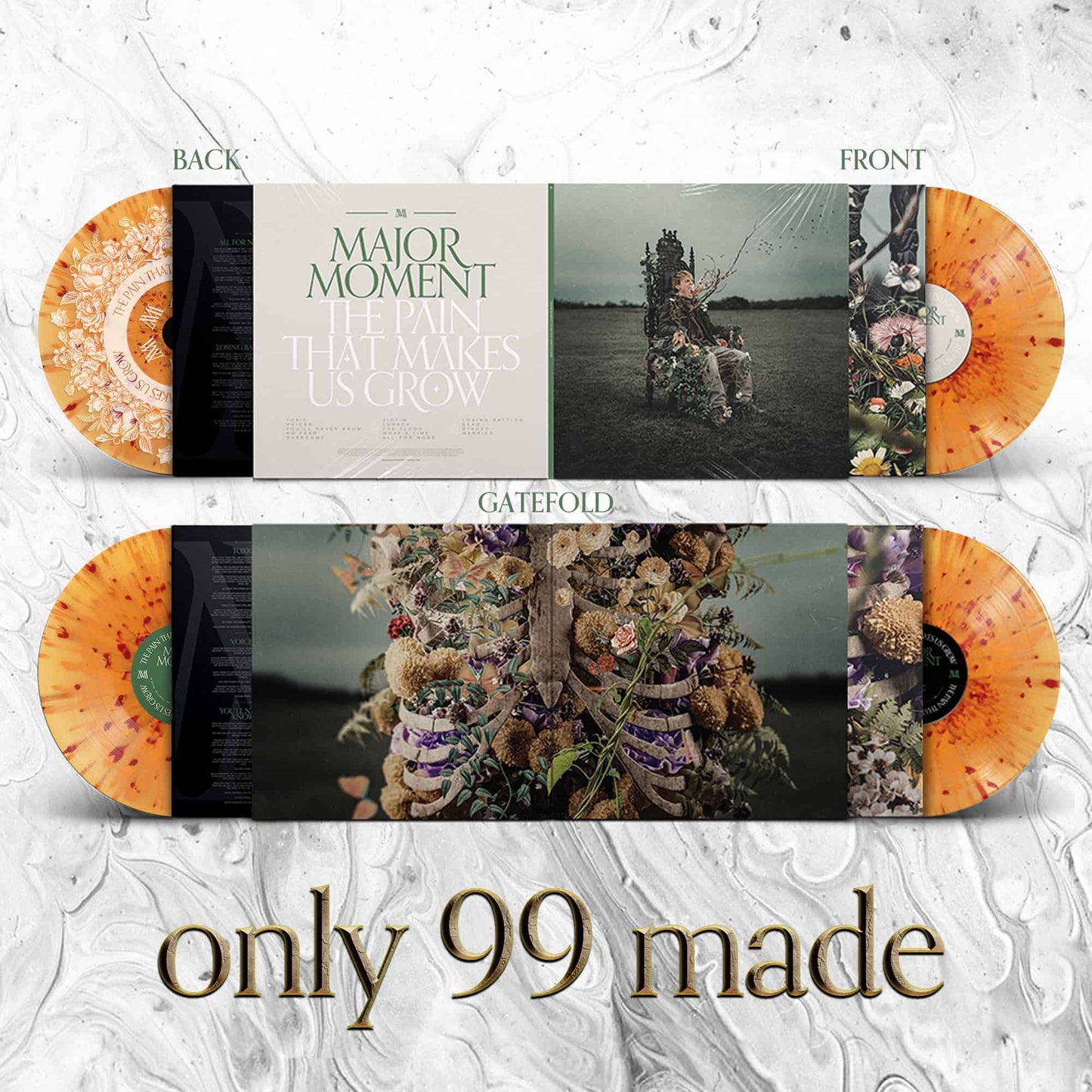 ALL IN BUNDLE - "The Pain That Makes Us Grow" Double Vinyl