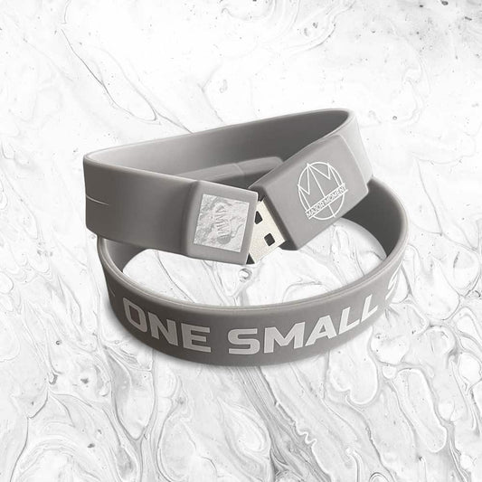 USB Wristband 8GB with Entire Discography